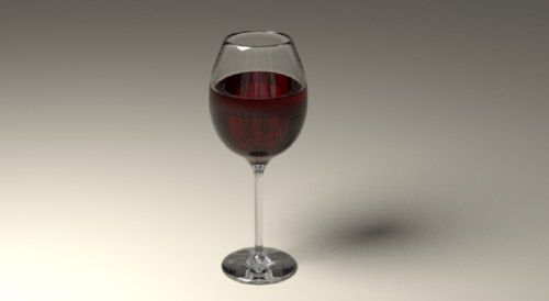 Wine Glass With Animation