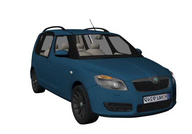 Skoda Yeti Blue Car | Vehicles