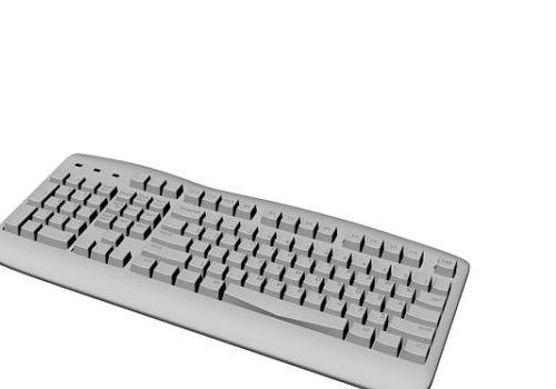 White Windows Keyboard
