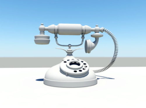 Old Rotary Telephone