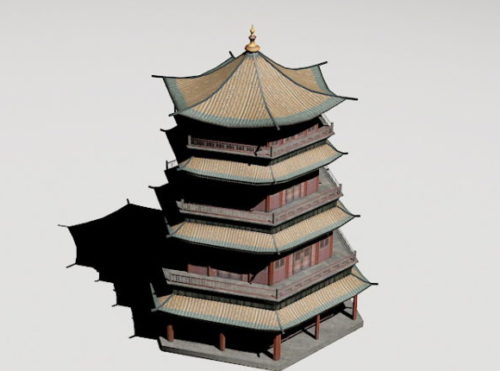 Chinese Brick Pagoda