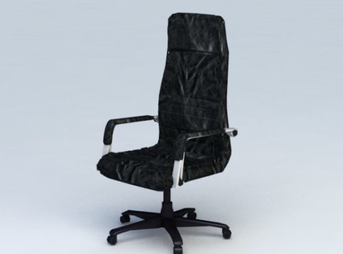 Black Leather Furniture Office Chair