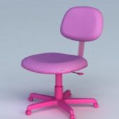Pink Color Office Chair Furniture