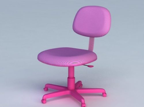 Pink Color Office Chair Furniture