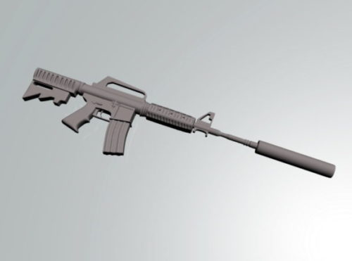 Gun M4a1 Silencer