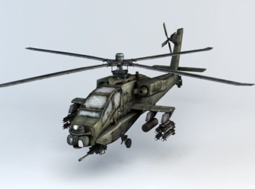 Helicopter Apache Attack