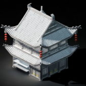 Ancient Chinese Temple Building