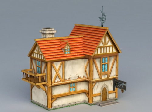 Medieval Architecture Town House