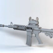 Weapon Gun M4a1 Carbine Assault Rifle