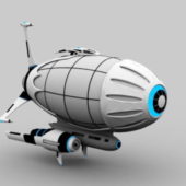 Sci-fi Airship Design