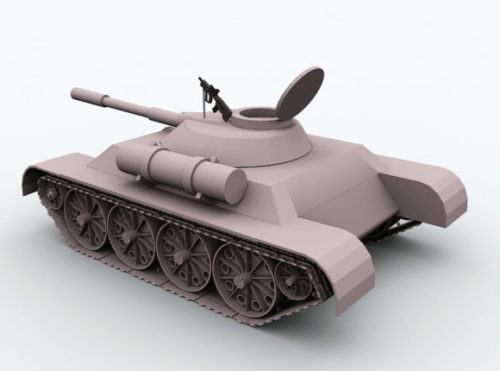 Futuristic Army Battle Tank