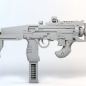Sci-fi Weapon Assault Rifle