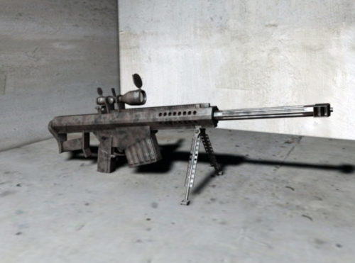 Military Long Range Sniper Gun