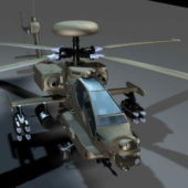 Military Apache Helicopter