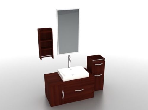 Hotel Modern Bathroom Vanity Set
