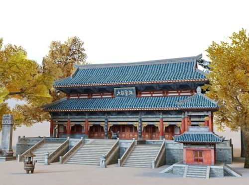 Chinese Ancient Emple Design