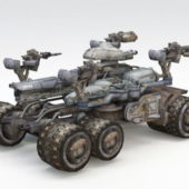Sci-fi War Combat Vehicle