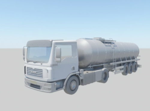 Oil Tanker Heavy Truck