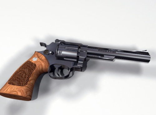 44mm Magnum Revolver Gun