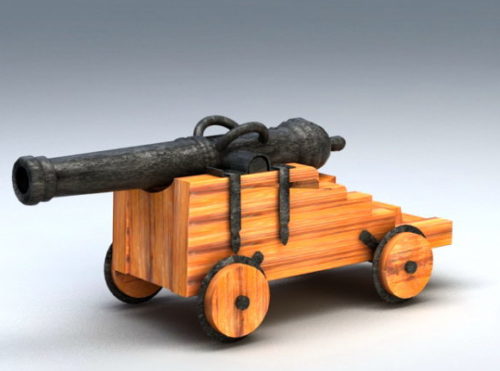 Old Pirate Cannon