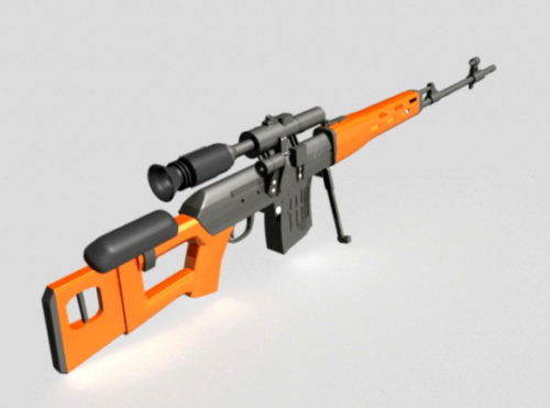 Military Weapon Sniper Rifle Gun