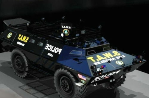 Us Police Swat Armored Vehicle