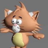 Cartoon Cat Character Design