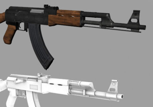 Weapon Ak-47 Assault Rifle