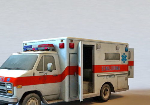 Hospital Ambulance Vehicle