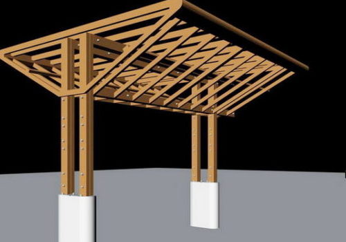 Outdoor Wooden Pergola Design
