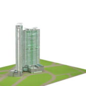 High-rise City Apartment Complex