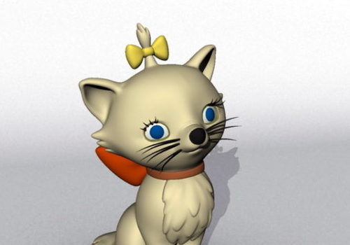 Cute Character Cartoon Cat V1