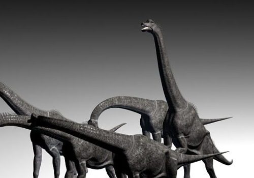 Brachiosaurus Dinosaur Character
