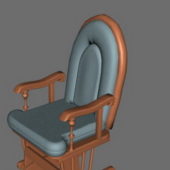 Antique Furniture Accent Chair V1