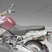 Silver Cruiser Motorcycle