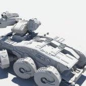 Military Sci-fi Tank