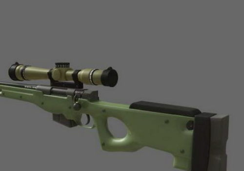 Military Weapon Sniper Rifle V1