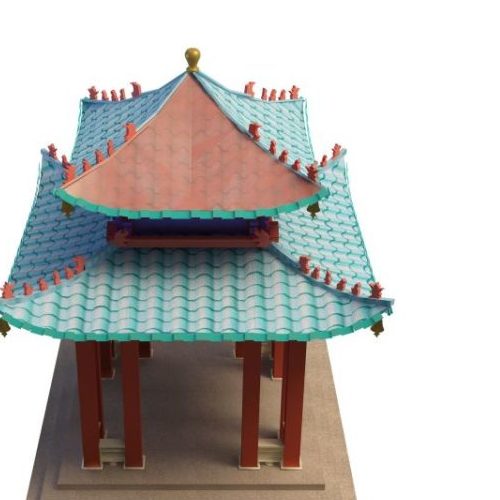 Chinese Ancient Garden Pavilion