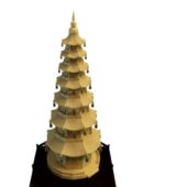 Chinese Pagoda Building V1