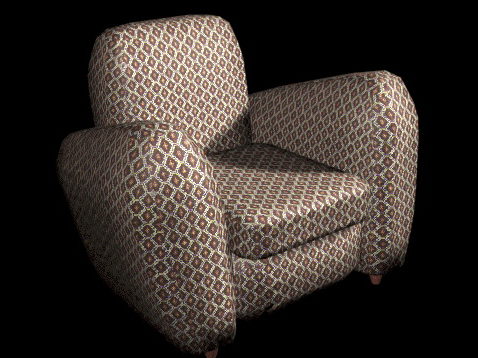 Home Furniture Fabric Club Chair