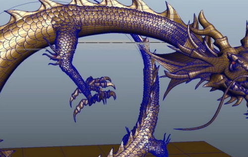 Ancient Chinese Dragon V1