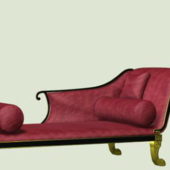 Vintage Victorian Chaise Lounge