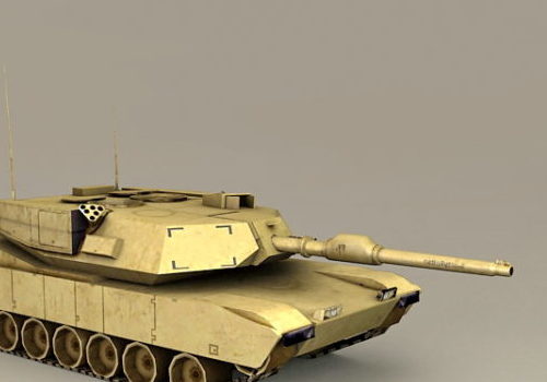 Us Army M1a1 Abrams Tank V1
