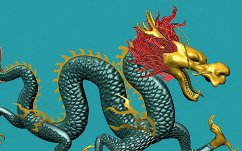 Vintage Chinese Dragon