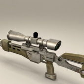 Military Sniper Rifle Gun V2