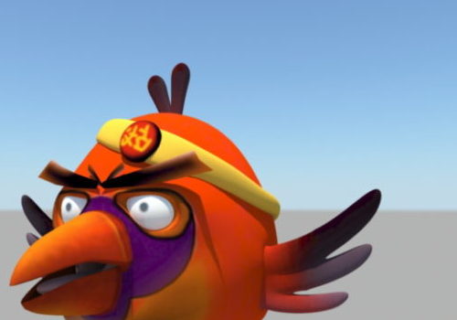 King Angry Bird Character