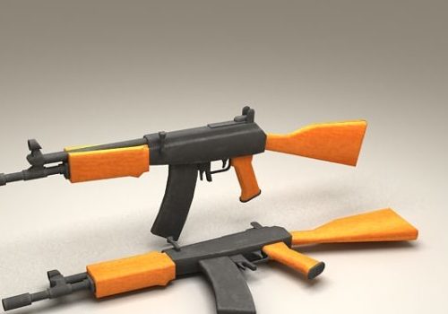 Ak-47 Assault Rifle Gun