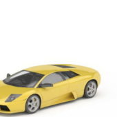 Yellow Lamborghini Gallardo Car