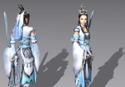 Game Ancient Chinese Swordswoman