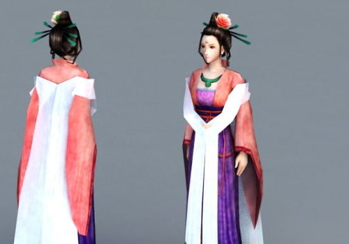 Ancient Chinese Noble Lady Character